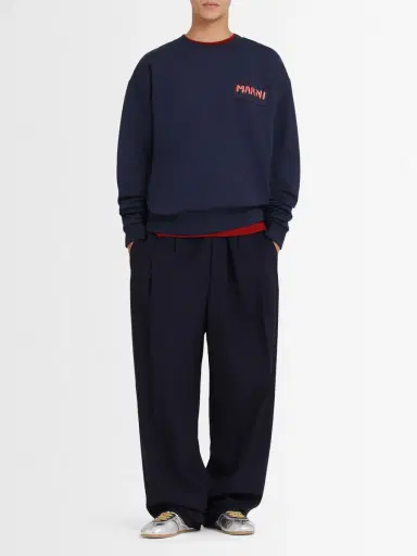 MARNI Logo Crewneck Sweatshirt | Thumbnail 2