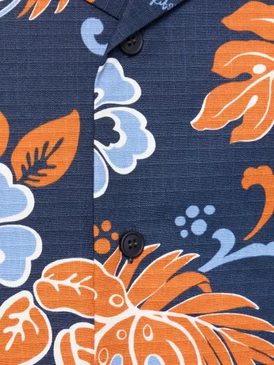 MAISON KITSUNÉ Resort Printed Cotton Shirt | Thumbnail 4