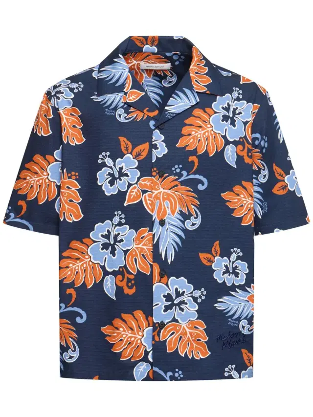 Resort Printed Cotton Shirt