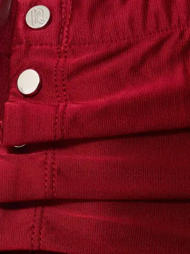 RABANNE Draped Viscose Blend Jersey Midi Skirt | Thumbnail 5