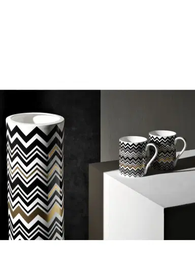 MISSONI HOME Zig Zag Gold Mug | Thumbnail 2