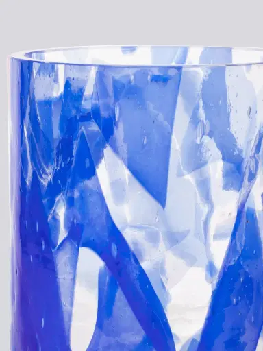STORIES OF ITALY Watercolor Lapis Tall Vase | Thumbnail 4 STORIES OF ITALY Watercolor Lapis Tall Vase | Thumbnail 4