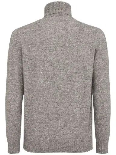 BRUNELLO CUCINELLI Alpaca Blend Knit Turtleneck Sweater | Thumbnail 4