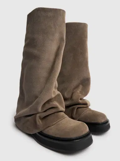 THE ATTICO 30mm Robin Suede Combat Boots | Thumbnail 3