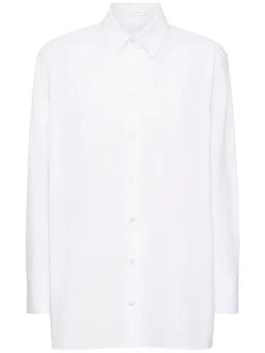 THE ROW Sisilia Cotton Poplin Shirt | Thumbnail 1