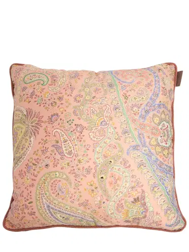ETRO Maranta Embroidered Cushion | Thumbnail 1
