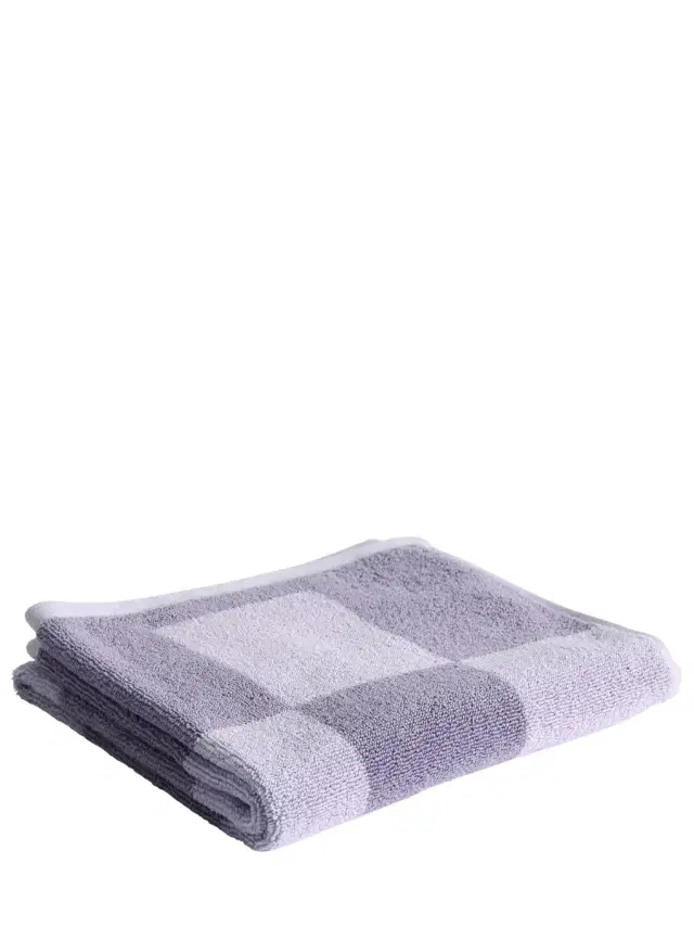 Check Organic Cotton Hand Towel