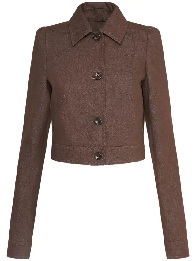 Carpa Denim Effect Cotton Jacket