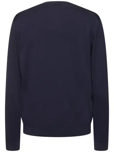 LARDINI Knit Cotton Crewneck Sweater | Thumbnail 4