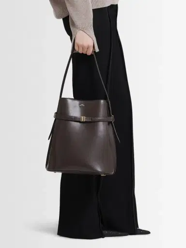 TOTEME Belted Nappa Leather Bucket Bag | Thumbnail 2