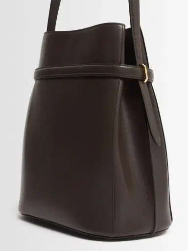 TOTEME Belted Nappa Leather Bucket Bag | Thumbnail 6