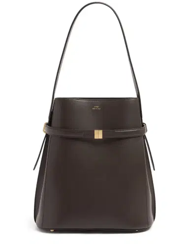 TOTEME Belted Nappa Leather Bucket Bag | Thumbnail 1