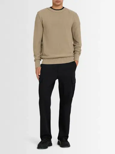 MONCLER Textured Cotton Crewneck Sweater | Thumbnail 2