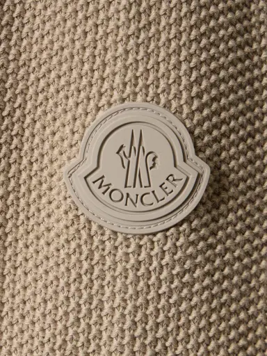 MONCLER Textured Cotton Crewneck Sweater | Thumbnail 4