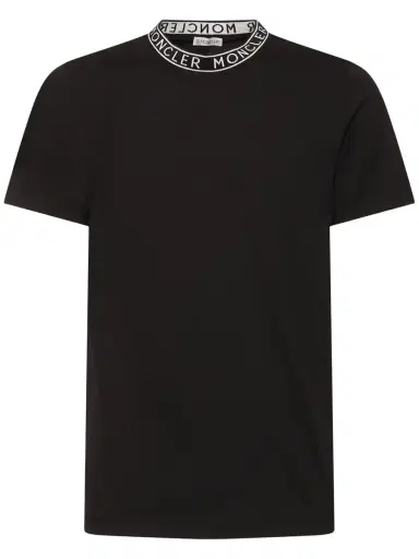 MONCLER Logo-trimmed Cotton T-shirt | Thumbnail 1