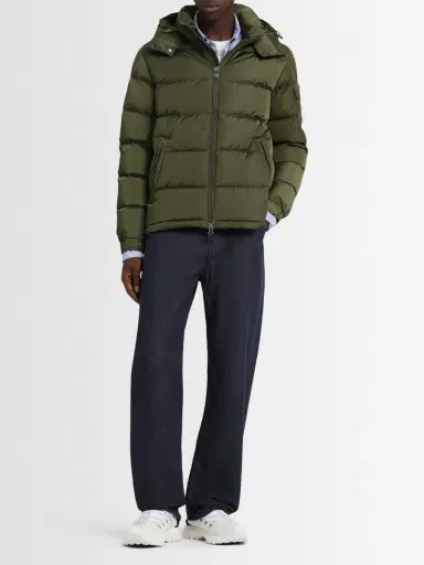 MONCLER Cotton Denim Straight Jeans | Thumbnail 2 MONCLER Cotton Denim Straight Jeans | Thumbnail 2