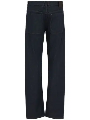 MONCLER Cotton Denim Straight Jeans | Thumbnail 4 MONCLER Cotton Denim Straight Jeans | Thumbnail 4