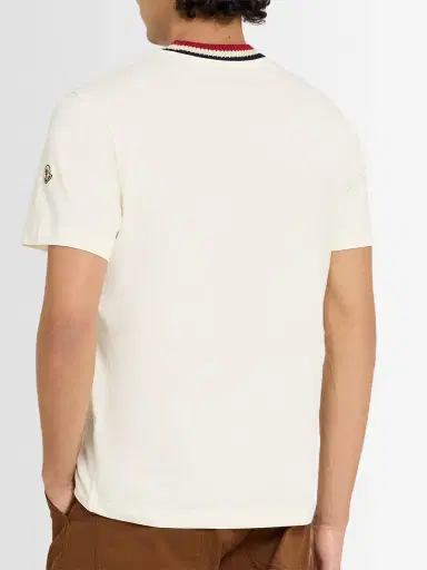 MONCLER Logo Cotton Jersey T-shirt | Thumbnail 3 MONCLER Logo Cotton Jersey T-shirt | Thumbnail 3