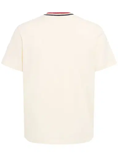 MONCLER Logo Cotton Jersey T-shirt | Thumbnail 4 MONCLER Logo Cotton Jersey T-shirt | Thumbnail 4