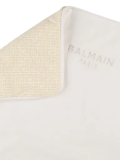 BALMAIN Cotton Interlock Blanket | Thumbnail 2
