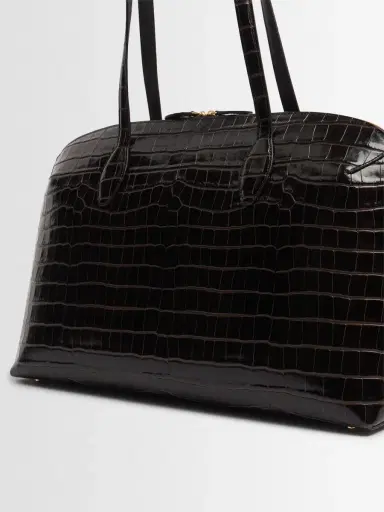 TOTEME Day Croc Embossed Leather Tote Bag | Thumbnail 5