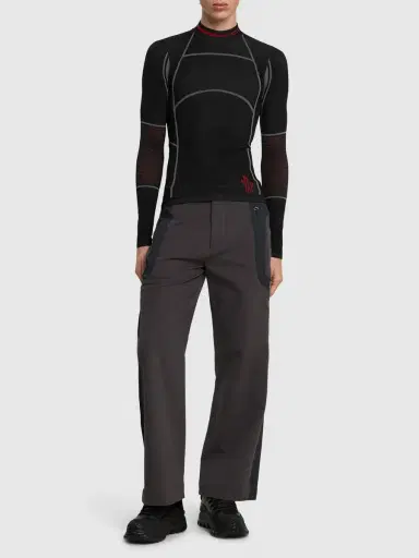 MONCLER GRENOBLE Performance Tech Long Sleeve Ski T-shirt | Thumbnail 2