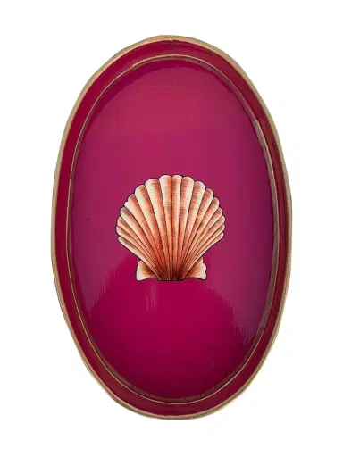 LES OTTOMANS Flora Hand-painted Iron Tray | Thumbnail 1 LES OTTOMANS Flora Hand-painted Iron Tray | Thumbnail 1