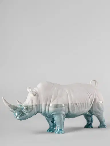 Lladro Rinoceronte Sculpture | Thumbnail 2