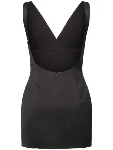MÔNOT Plunging V Neck Mini Dress | Thumbnail 4