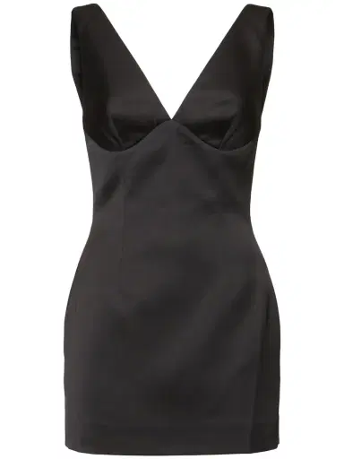 MÔNOT Plunging V Neck Mini Dress | Thumbnail 1