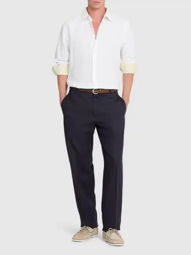 BOSS Kent Linen & Cotton Shirt | Thumbnail 2