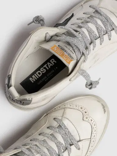 GOLDEN GOOSE 20mm Mid Star Leather Sneakers | Thumbnail 5