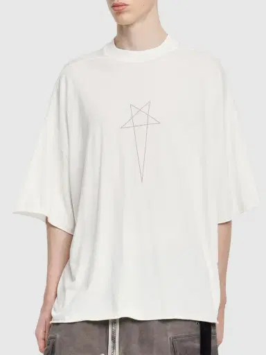 RICK OWENS DRKSHDW Tommy T Cotton T-shirt | Thumbnail 3
