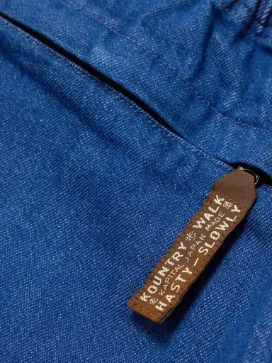 KAPITAL Easy Wide-Leg Belted Denim Shorts - Men | Thumbnail 6