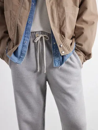 Les Tien Heavyweight Structured-Fleece Cotton-Jersey Sweatpants - Men | Thumbnail 6 Les Tien Heavyweight Structured-Fleece Cotton-Jersey Sweatpants - Men | Thumbnail 6