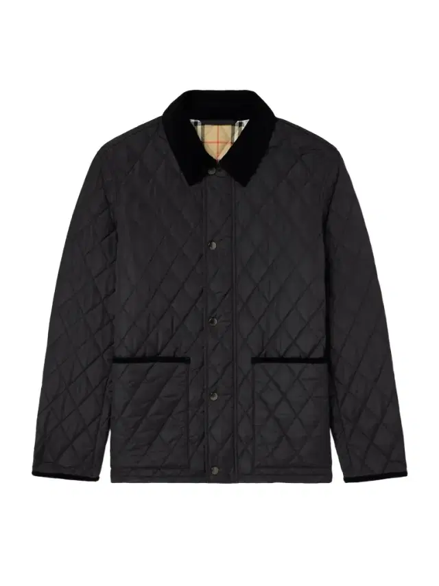 Burberry Corduroy-Trimmed Quilted Nylon Barn Jacket - Men