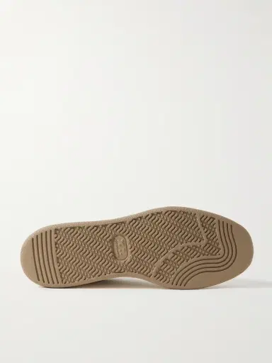 Officine Creative The Answer 001 Distressed Suede-Trimmed Leather Sneakers - Men | Thumbnail 2 Officine Creative The Answer 001 Distressed Suede-Trimmed Leather Sneakers - Men | Thumbnail 2