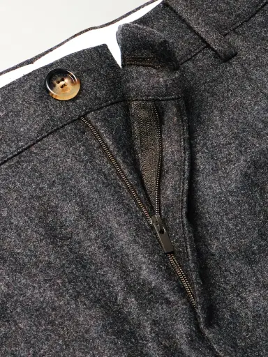 Brunello Cucinelli Straight-Leg Pleated Virgin Wool-Flannel Trousers - Men | Thumbnail 6