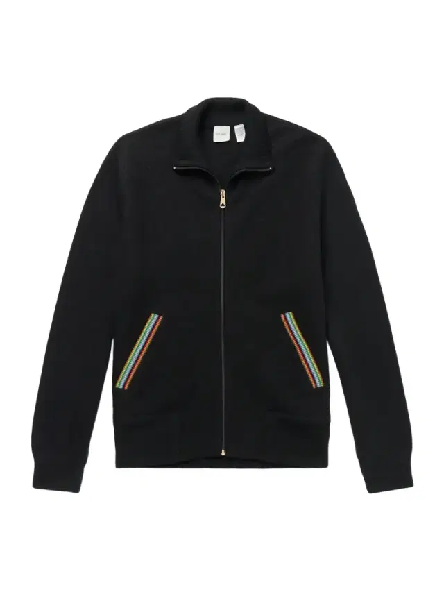 Paul Smith Stripe-Trimmed Wool Zip-Up Cardigan - Men