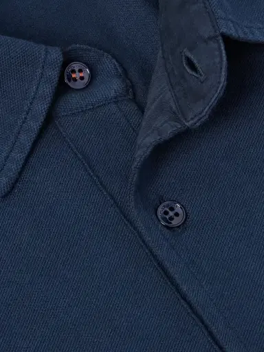Loro Piana Garment-Dyed Cotton-Piqué Polo Shirt - Men | Thumbnail 4