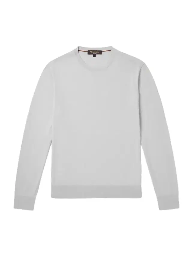 Loro Piana Ice Wish™ Sea Island Cotton Sweater - Men