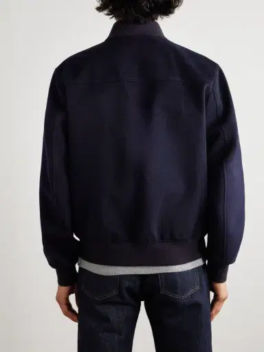 Loro Piana Ivy Storm System® Cashmere-Felt Bomber Jacket - Men | Thumbnail 3 Loro Piana Ivy Storm System® Cashmere-Felt Bomber Jacket - Men | Thumbnail 3