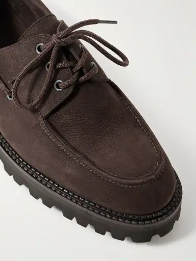 John Lobb Tide Nubuck Boat Shoes - Men | Thumbnail 5 John Lobb Tide Nubuck Boat Shoes - Men | Thumbnail 5