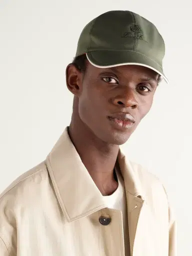 Loro Piana Logo-Embroidered Storm System® Shell Baseball Cap - Men | Thumbnail 2 Loro Piana Logo-Embroidered Storm System® Shell Baseball Cap - Men | Thumbnail 2