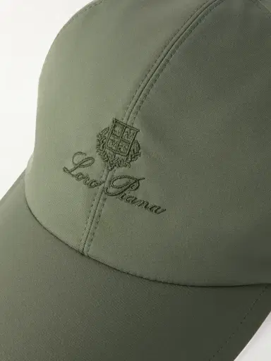 Loro Piana Logo-Embroidered Storm System® Shell Baseball Cap - Men | Thumbnail 4 Loro Piana Logo-Embroidered Storm System® Shell Baseball Cap - Men | Thumbnail 4