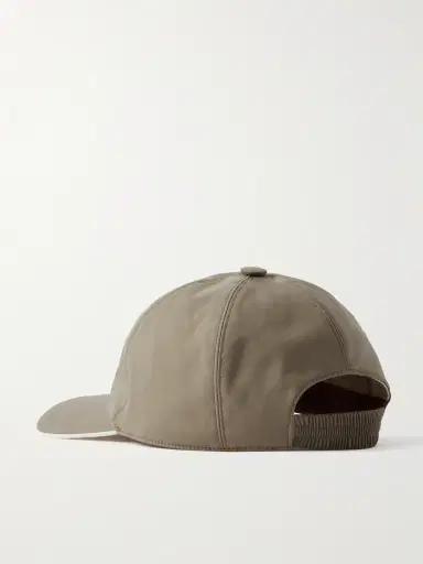 Loro Piana Logo-Embroidered Storm System® Shell Baseball Cap - Men | Thumbnail 3 Loro Piana Logo-Embroidered Storm System® Shell Baseball Cap - Men | Thumbnail 3