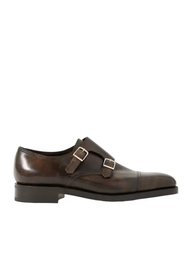 John Lobb William Leather Monk-Strap Shoes - Men
