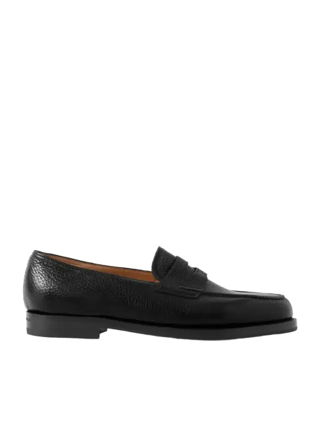 Lopez Full-Grain Leather Penny Loafers - Men