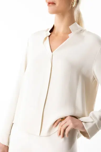 PETER COHEN Frolic Top - Cream | Thumbnail 3