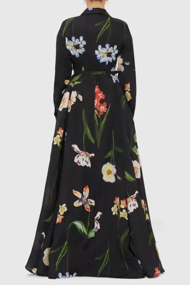 LEO LIN Josephine Gown - Ebony | Thumbnail 6
